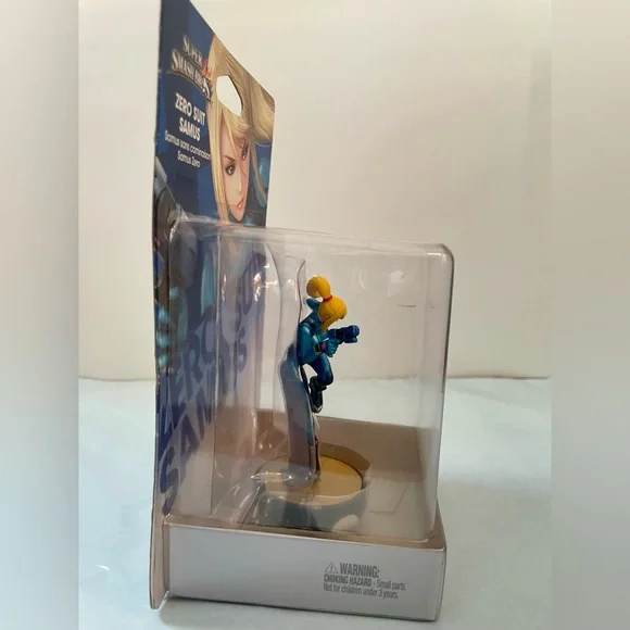 NIB Zero Suit Samus Amiibo - Picture 3 of 5